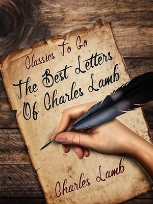 cover image of The Best Letters of Charles Lamb